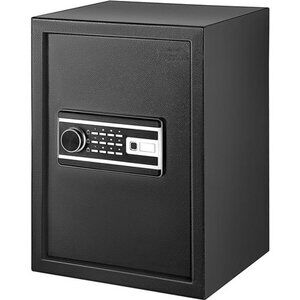 Safe Box Lock Security 2.1 Cubic Feet Digital Safe Key Lock Home Office